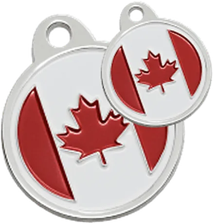 Designer tag in two sizes